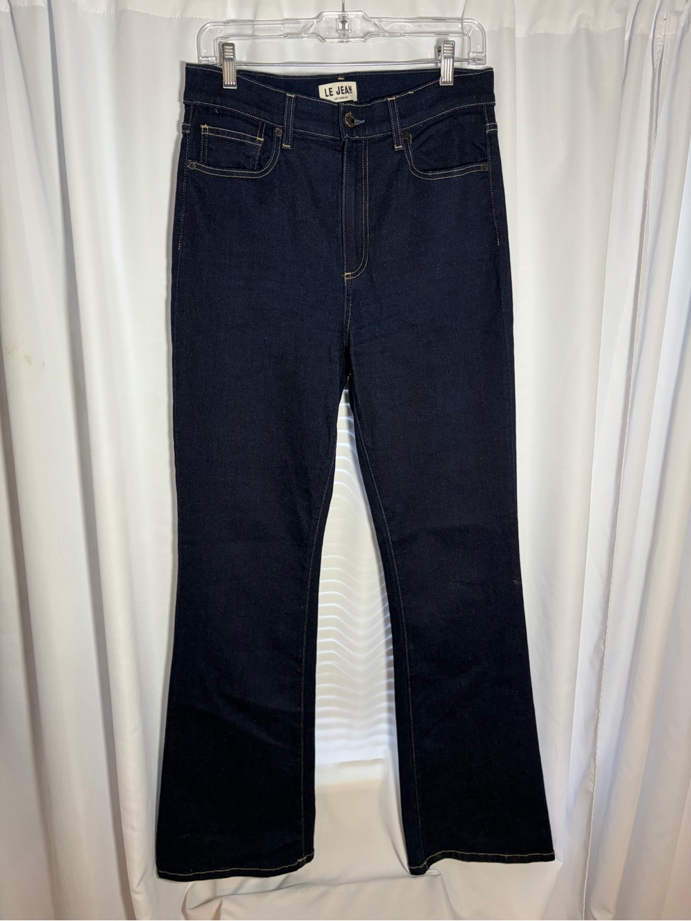 NWOT LE JEAN Remy Flare Dark Blue Jeans size 29